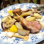 シュングルマン - 仔羊背肉の炭火焼き