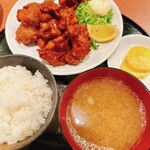 Kou No Ki - 鶏の唐揚げ+小ライス