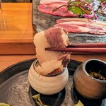 Seminare 輕井澤 - こちらの穴熊は十月のもの。さすがに旬の猪鹿にはかなわんね。