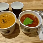 Soup Stock Tokyo - オマール海老のビスク　ミネストローネ