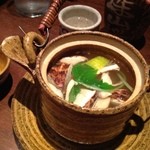 わかどり小林 - 秋限定の松茸の土瓶蒸し