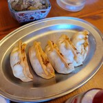 串カツぼっちゃんと恵比寿 - 揚げ餃子