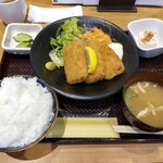 オサカナヤ YOSHINO - 限定ランチ(カツオカツ定食) 1,000円 ♪