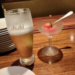 ビストロいしだ - ５５００円の記念日コース。一品目