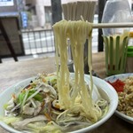 敏ちゃん食堂 - 細麺（蒸し麺）