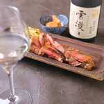 [Together with matured sake] ~ Together with complex, profound, and rare "matured sake" ~