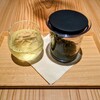 銀座立田野 - 冷たい水出し煎茶の颯々（さつさつ）