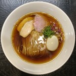 だるま製麺所 - ・浜北コーチン だしそば 味玉入り 1,100円/税込