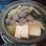 居酒屋 姫咲丸 - イワシつみれうしお鍋