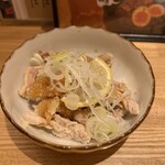 大衆そば酒場 しのぶ庵 - せせりポン酢