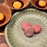 焼肉処 たつ吉 - 一口ハンバーグ