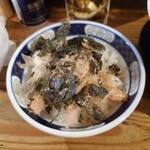 すごい煮干ラーメン凪 - 漁師飯 (￥250)