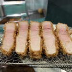 とんかつ ふじ井 - 岩中豚リブロース