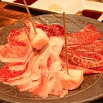 ajiambarugurou - お肉2人前　今回4名なのでこれを食べたら次が運ばれてきます