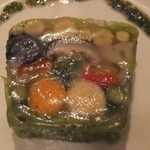 デザミ - 農園野菜のテリーヌ　モザイク仕立て