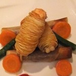 デザミ - カリカリのじゃがいもで包んだ赤座海老