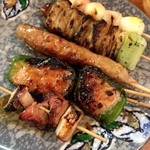 鳥久 - レバーひとくち食べちゃいました(^◇^