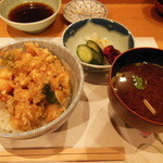 味覚 - 〆のかき揚げ丼セット