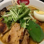 北海道スープカレー Suage - ちょっと贅沢カレー、アップでの全容2