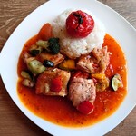 GREEN GRILL KISETSU - ◯鶏のトマト煮