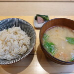 Shokurakuan Houtoku - シラスご飯と呉汁