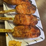 炭火焼鳥 ゆ鳥 - (コース)手ごねつくね