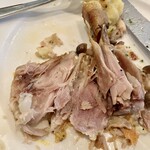 ラ・トック - 若鶏のコンフィ、ポテトとキノコ添え