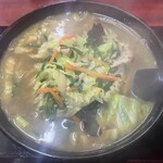 楽々軒 - スタミナそば