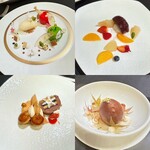 ガストロノミー ジョエル・ロブション - お連れがチョイスしたデザート