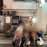 小料理 椿 - 大将も一緒に集合写真