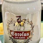 Romer Pils Brunnen - 2杯目はCarolus 下面発酵で麦が2倍のドッペルボックです　旨くて即お代わり