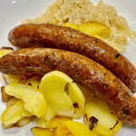 Romer Pils Brunnen - この焼きフランクフルトが美味かった！　マイギネス更新しました