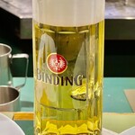 Romer Pils Brunnen - 締めはBINDINGのピルスナー　フランクフルトは金融とビールの街でした