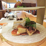 祇園おくむら - デザート・プレート一段目