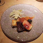 祇園おくむら - フォアグラとイチジク