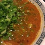 中華そば くにまつ - ほんのりカレー色♪