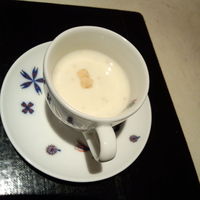 御料理 梅田 - ジャガイモと玉葱の冷たいスープ