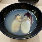 日本橋蛎殻町 すぎた - 浅利のお椀