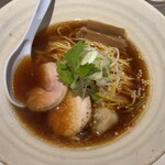 鶏そば 朱雀 - 鶏そば醤油