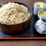 船橋や - もりそば大盛り(650円＋大盛り250円)