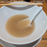 喜多方 満喜 - 塩ラーメン　ごちそうさまでした
