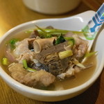 2013.11 トムーセプーを食器に取り分けて