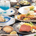 佳紋 - あわびと伊勢海老 フィレの雅コース