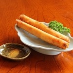 鳥ふじ - ○海鮮春巻　手作りなので数量限定になります。