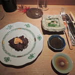 祇園おくむら - 和牛フィレを３種のソースで