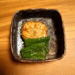 あさば - ◎◎虎ふぐ　唐揚げ　万願寺　　なんとも　絶妙な　塩かげん　