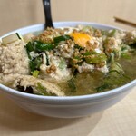 Yukichiyan ramen - 台湾しお＋ミンチ＋月見＋バター。