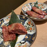 和牛A5雌牛と熟成牛舌 肉屋いちゆく - 