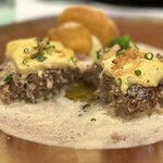 らいむらいと - ハンバーグ断面