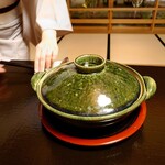 あさば - ズガニ汁伊豆の名産である「ズガニ」出汁と味噌を使いズガニの味を堪能